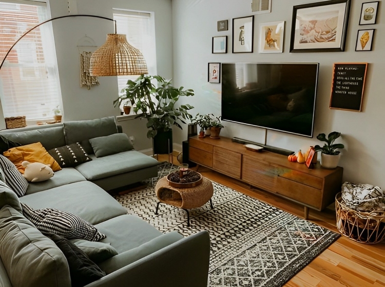 5 CÁCH KẾT HỢP SOFA VỚI CÁC NỘI THẤT KHÁC