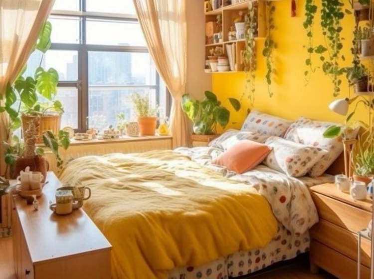 GỢI Ý THIẾT KẾ PHÒNG NGỦ CHO MÙA XUÂN ẤM ÁP
